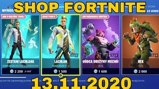 Lachlan In Shop - Sklep Fortnite - 13 Listopada 2020