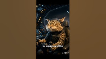 Space Cat on a Mission 🚀😼  #ai #cat #catstory #shortfilm #emotionalstory #animation #kitten #aiart