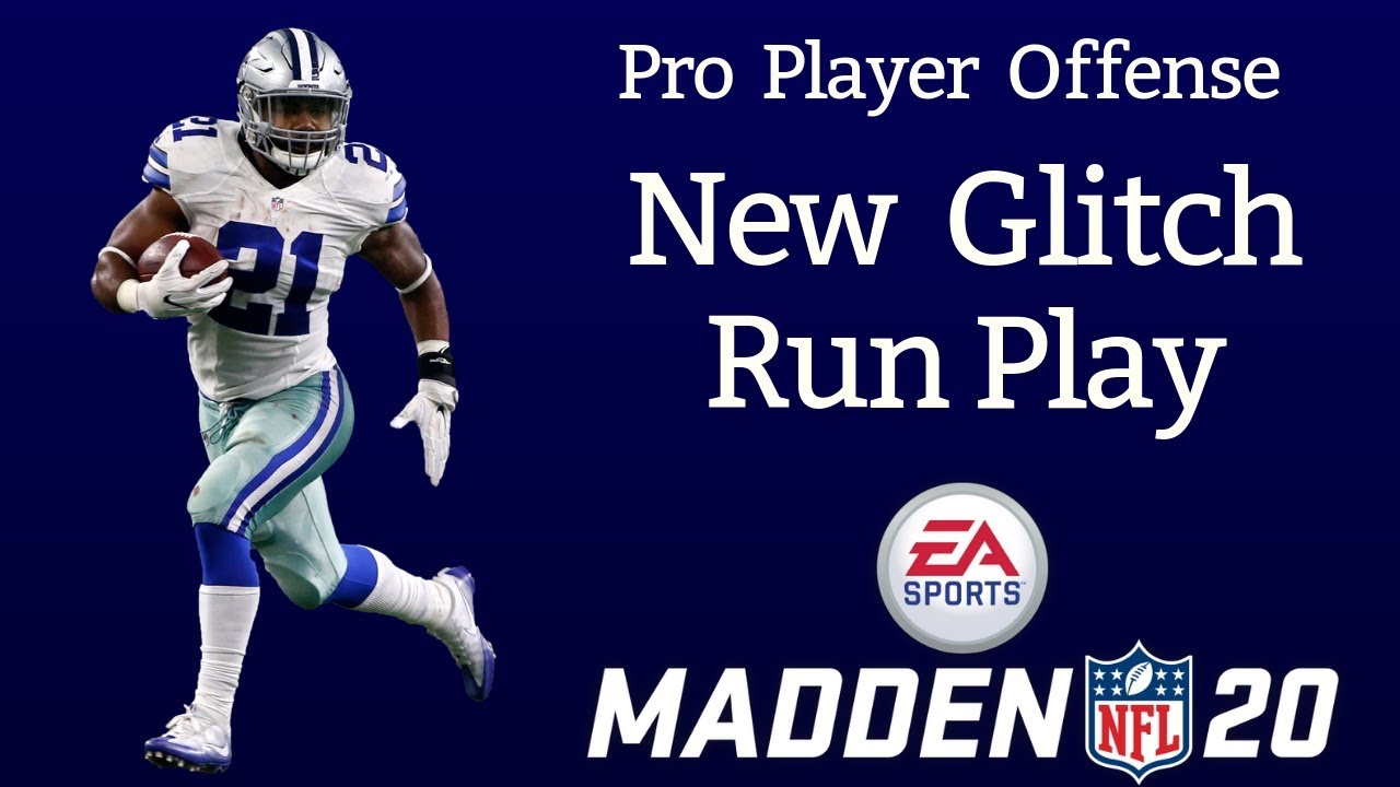 New Glitch Run Money Play ( Best run to beat 146 Defense ) Madden 20 Offense tips