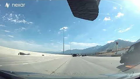 Truck Tire Pops off at an Unfortunate Time || ViralHog