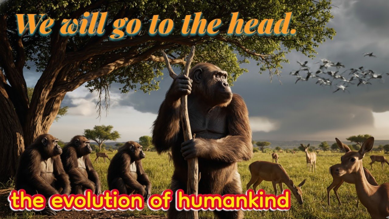 primitive survival-Human evolved from monkeys