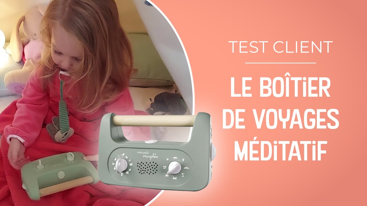 LE BOÎTIER DE VOYAGES MEDITATIFS MON PETIT MORPHEE  - BERCEAU MAGIQUE