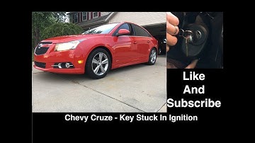 Chevy Cruze / Sonic Key Stuck In Ignition - Removal Process