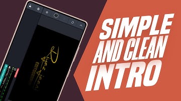 How to make simple and clean intro in kinemaster | intro editing tutorial | riyaz jaani