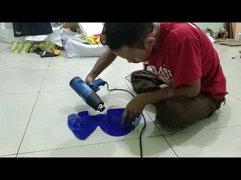Dokumentasi produksi Acrylic atau Akrilik