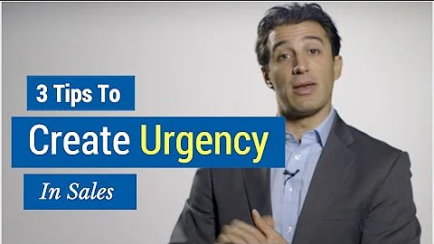 3 Tips to Create Urgency in Sales