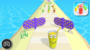 Juice Run - Gameplay Walkthrough Part 41 - Casual Game Levels 204-207 (iOS, Android)