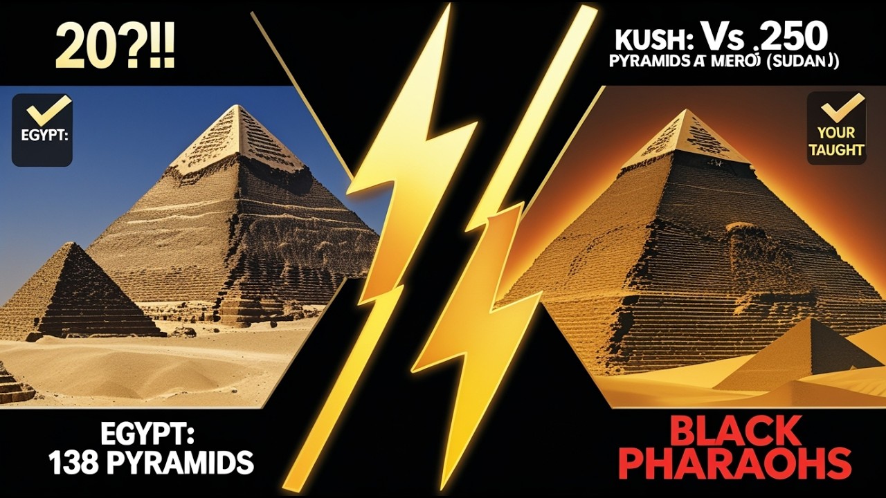 Africa's Black Pharaohs Conquered Egypt for 100 Years (Then Vanished From History) #africa #shorts