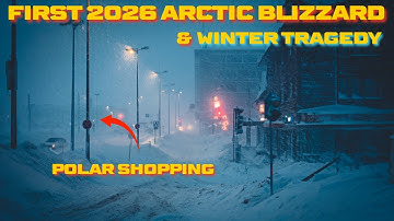 Life in an Arctic BLIZZARD... in a Van! Polar Shopping - Surviving Extreme Snow Storm Winter Camping