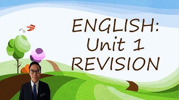 English: Unit 1 Revision (Get Smart 3 page 14)