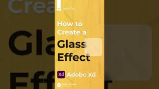 How to Create the Glass Effect in Adobe Xd | Glassmorphism screenshot 4