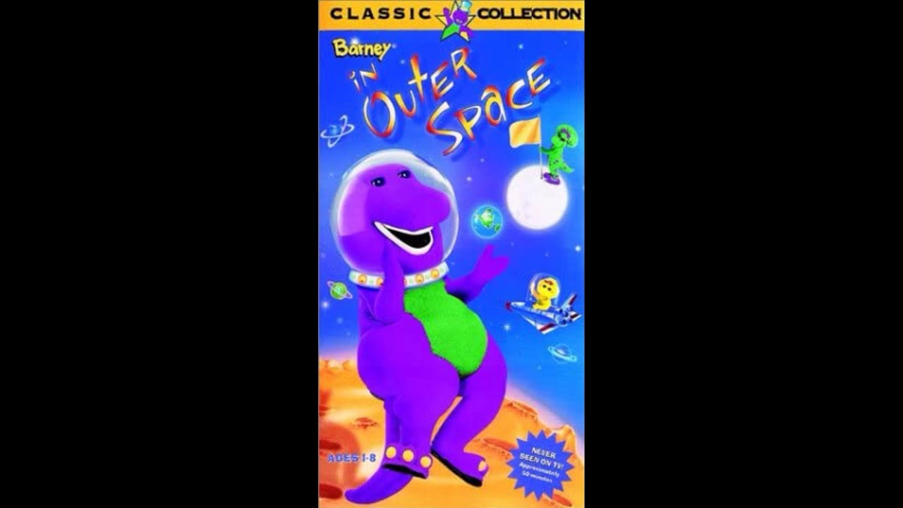 Opening And Closing To Barney In Outer Space 1998 Vhs Youtube