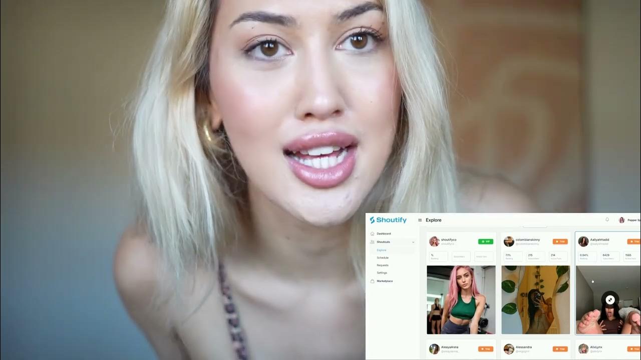 Make more Money on OnlyFans with Shoutify & Try on Haul by Selina Amy