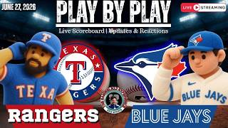 Texas Rangers zdolali Toronto Blue Jays 7:4 – päťbodová piata smena rozhodla duel na Rogers Centre