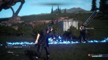 FINAL FANTASY XV EPISODE DUSCAE Combat Tutorial