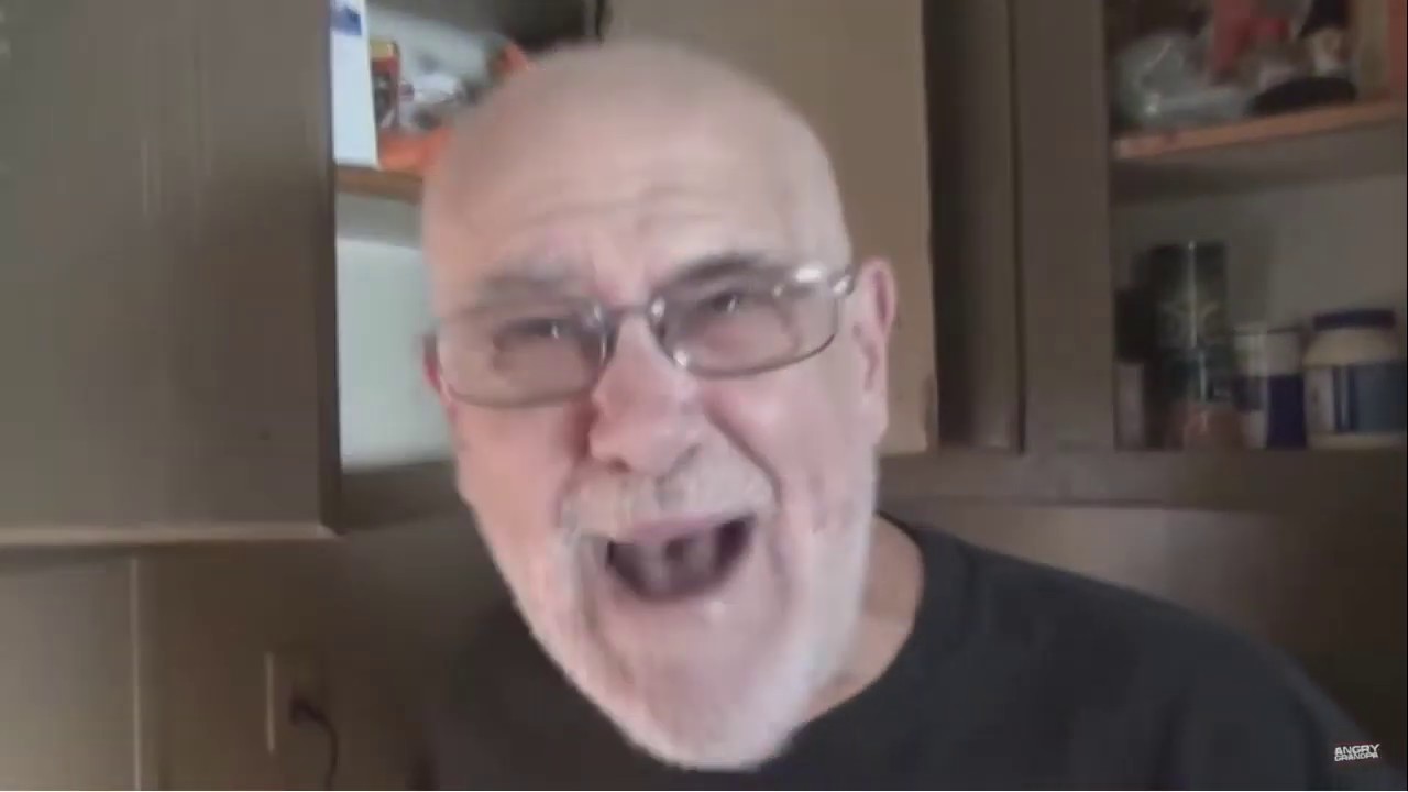 Angry Grandpa Is On Helium - The Missing Cake Frosting
