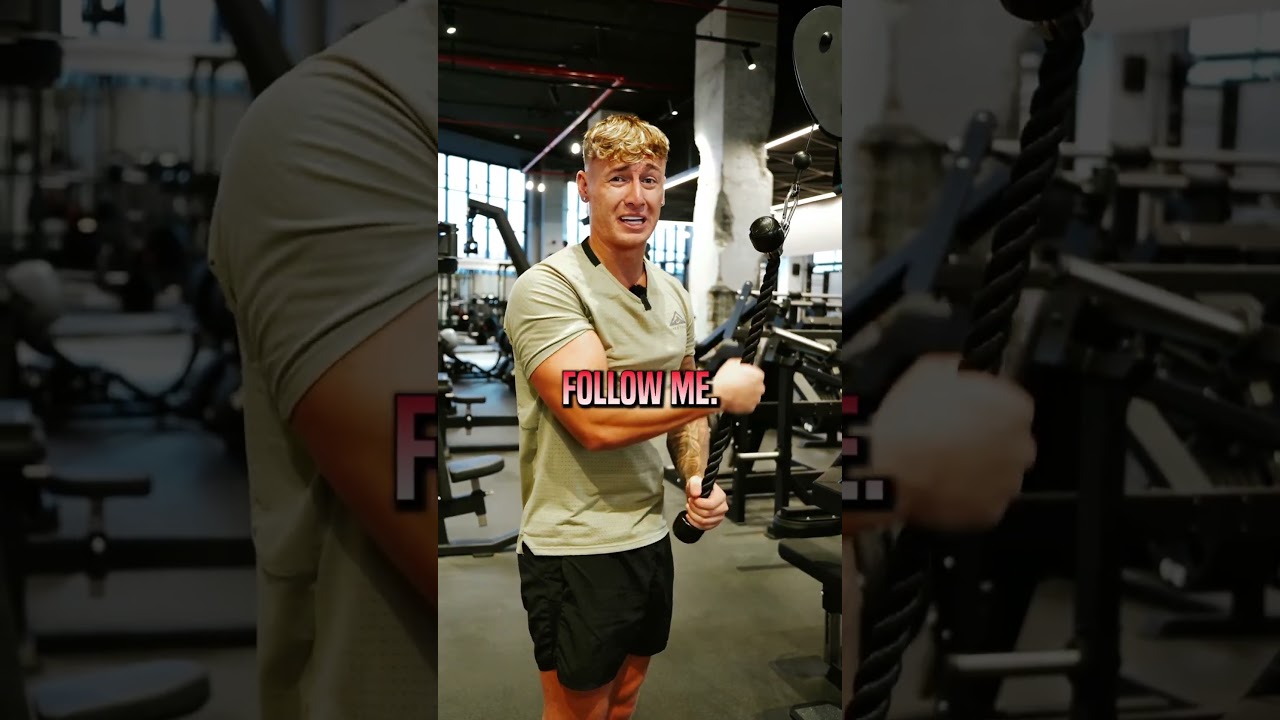 STOP doing TRICEP PUSHDOWNS LIKE THIS!!