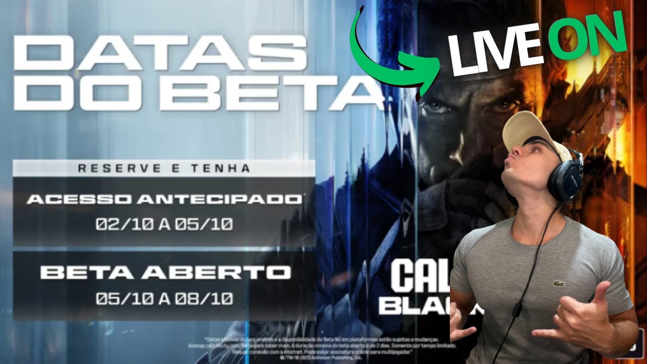 Primeira Gameplay da BETA Call of Duty Black Ops 7 !comandos - YouTube