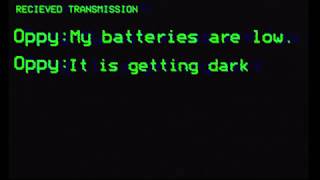 Oppys Last Words sos