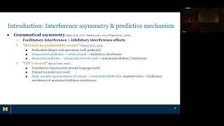 U-M Linguistics Graduate Student Colloquium: Tzu-Yun Tung & Dominique Canning