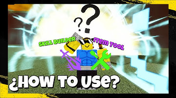 ¿How use the Skill Builder of Jump Showdown and the Item tool?