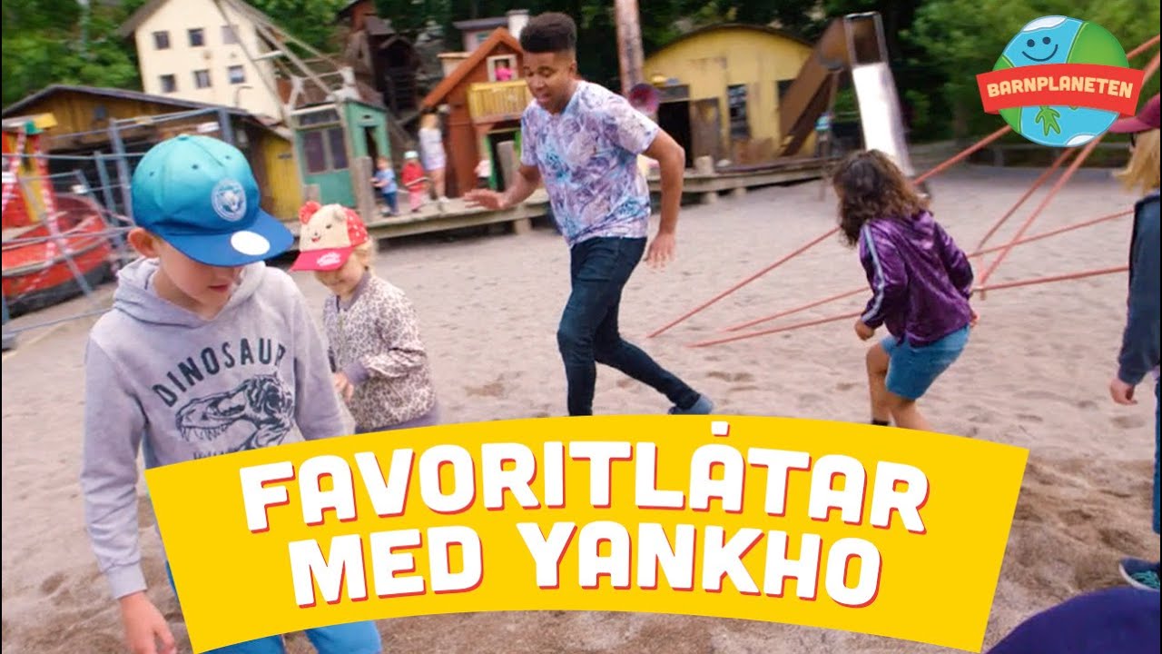 BARNENS FAVORITLÅTAR MED YANKHO - Springa springa, ABC-låten m.fl