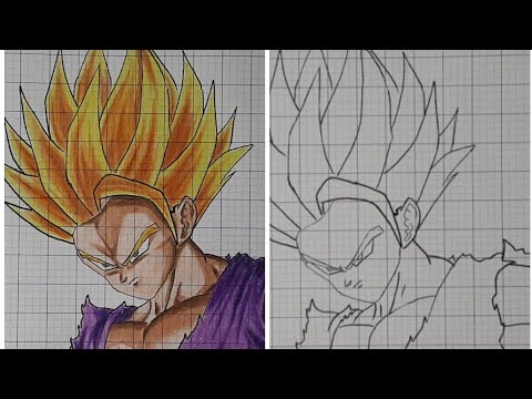 Hướng dẫn vẽ Gotenks Fusion Trunks và Goten DMP DrawingsDibujos  YouTube