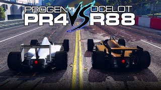 GTA Online - Progen PR4 VS Ocelot R88 | F1 Battle / Drag Race and Circuit