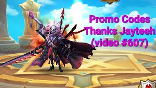 Summoner War: Promo codes 2023 (video #607)