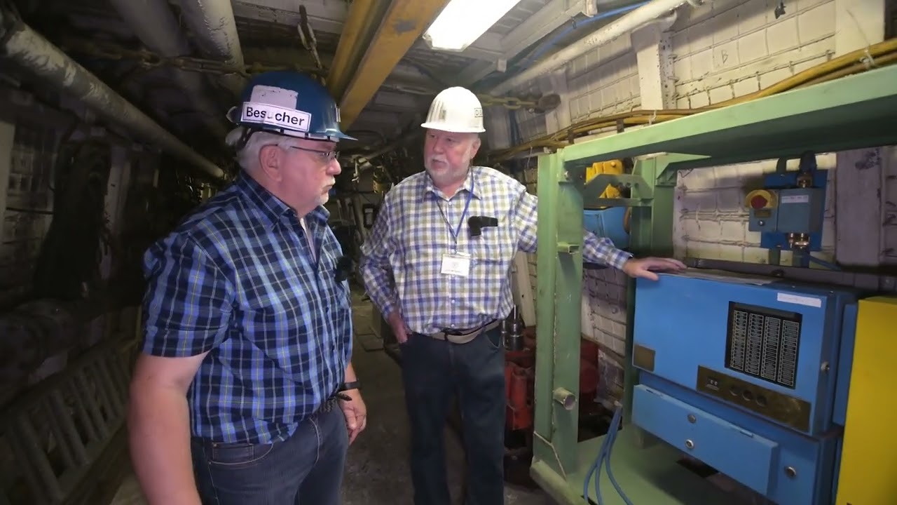 Führung durch den Lehrstollen, der Zeche Friedrich Heinrich, Kamp Lintfort  Teil 1