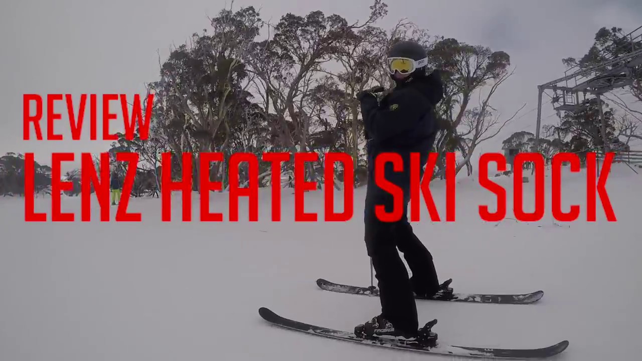 Product Review Lenz Heated Ski Sock YouTube