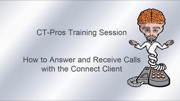 Answer and Receive Calls with Mitel Connect