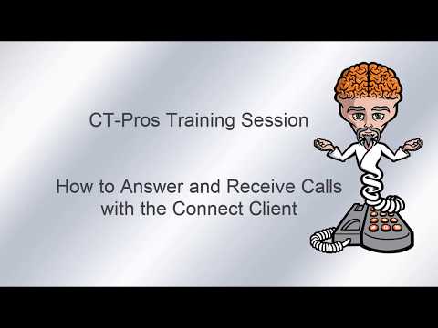 Answer and Receive Calls with Mitel Connect