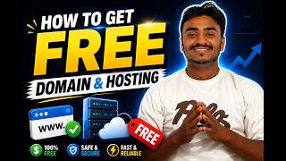 How To Get FREE Domain & Hosting (100% Working 2026)