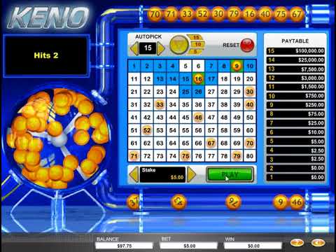 Bet on keno online games Bet on keno online games