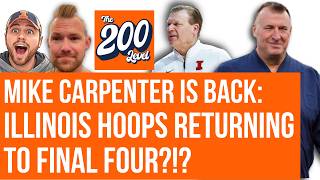 Mike Back on the Mic! Talking Illinois Football and Hoops; Retiring the 200 Level!