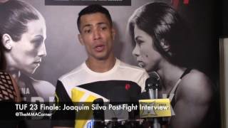 TUF 23 Finale: Joaquim Silva Post-Fight Interview