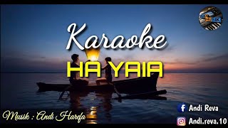 KARAOKE LAGU NIAS || HAYA'IA (Lagu yang di cover Fandy Delaw)