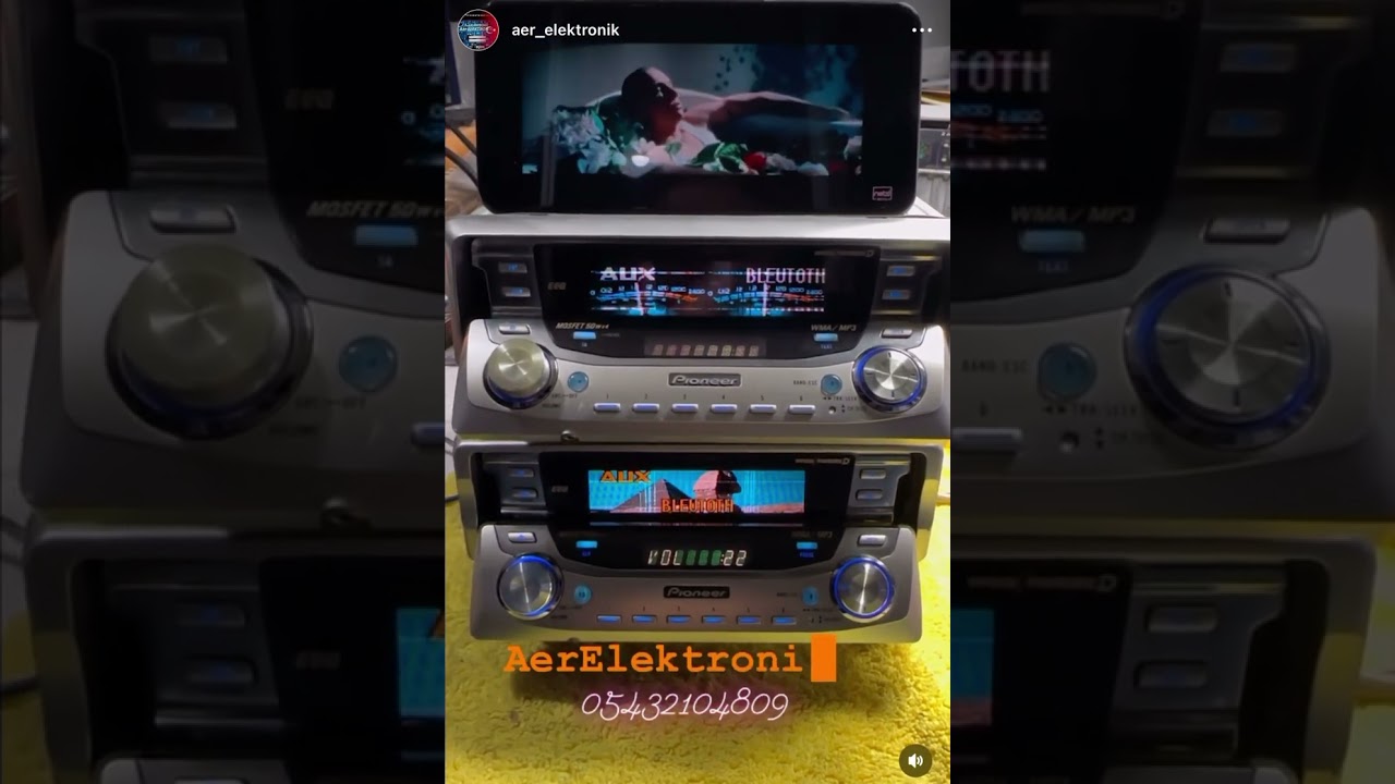 Pioneer Deh-9650MP Motorize Kafa dişli arızaları Bluetooth Modül Montajı