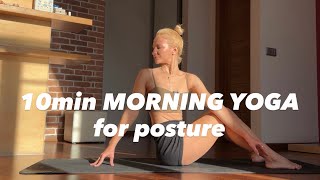 Fix Your Posture in 10 Minutes (Do This Every Morning)