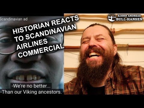 "Nothing is Truly Scandinavian" - Historian Reacts to Scandinavian Airlines Commercial