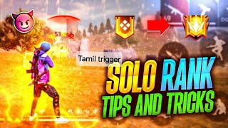 Free fire Cs and br rank tips and tricks ||tamil trigger||#gaming #tamil#freefire