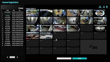 IDIS DirectIP Camera Registration