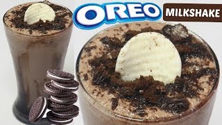 OREO MILKSHAKE  ONLY 2 INGREDIENTS || Oreo Milkshake Without Icecream | Milkshake Just In 2 Minutes