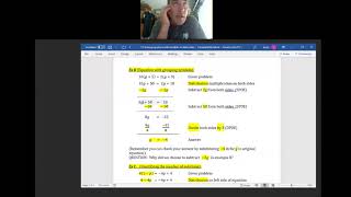 1 3 Solving Equations Variables Both Sides