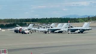 Whitehorse Sighting | 🍁 F-18 Hornets in the Yukon Sky, June 2026