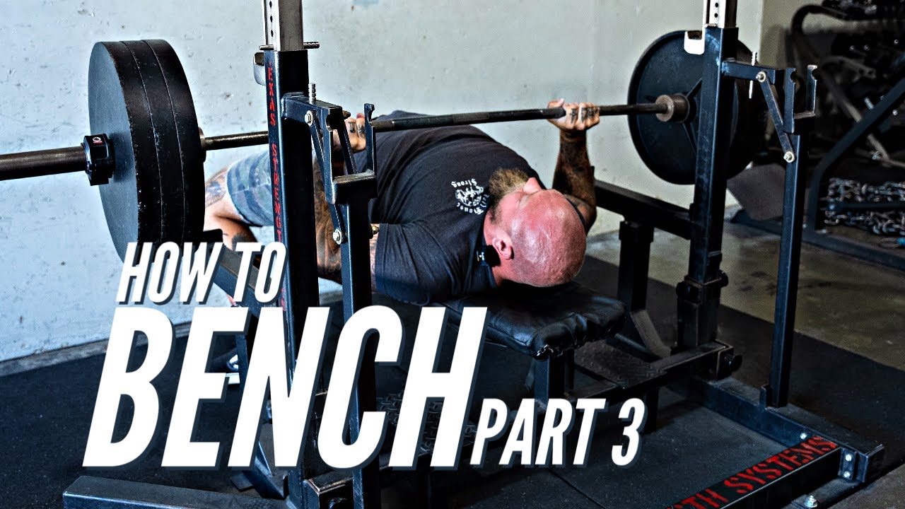 HOW TO BENCH PRESS. EASY STEPS! LEG DRIVE (PART 3) - YouTube