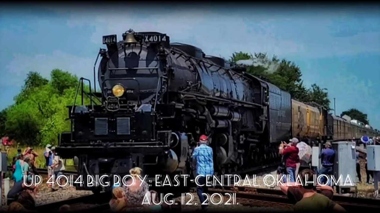 UP 4014 Big Boy: East-Central Oklahoma (Aug. 12, 2021).