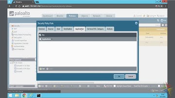 Creating Security Policies in Palo Alto