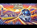 Riding the metrolink train to upland bonus footage